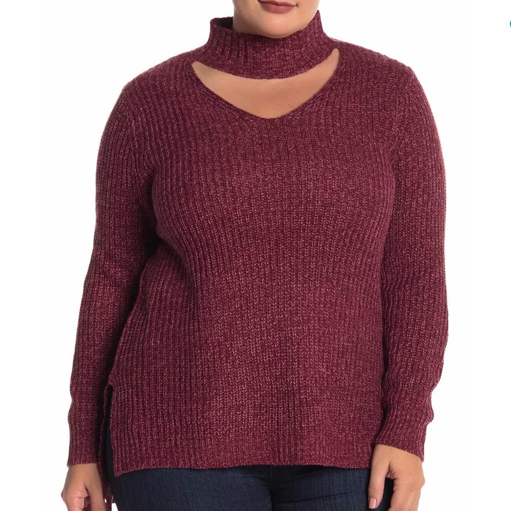 NWT Derek Heart Pullover Sweater